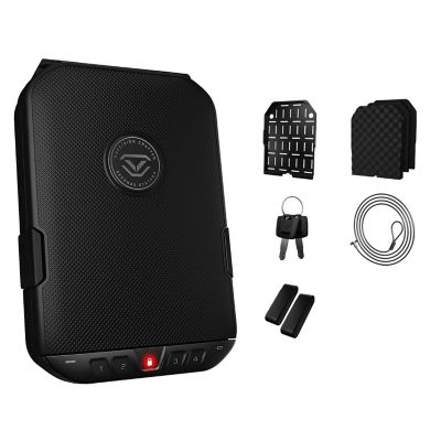 Image showing  1 Gun 299.35 cu. ft. Electronic/Keypad Lock LifePod 2.0 Gun Safe, Weather Resistant/Water Resistant, Black