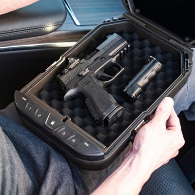 Image showing 7 th Vaultek 1 Gun 299.35 cu. ft. Electronic/Keypad Lock LifePod 2.0 Gun Safe, Weather Resistant/Water Resistant, Black