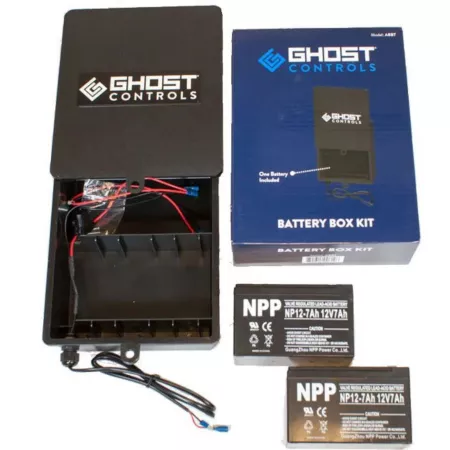 Ghost Controls Battery Box Kit with 2 Batteries and Harness Gate Hardware