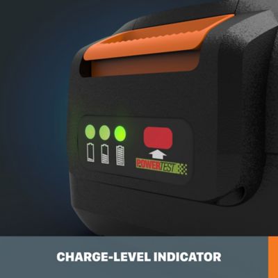 Image showing 6 th WORX 20 V, 8.0 Ah Powershare Pro Battery