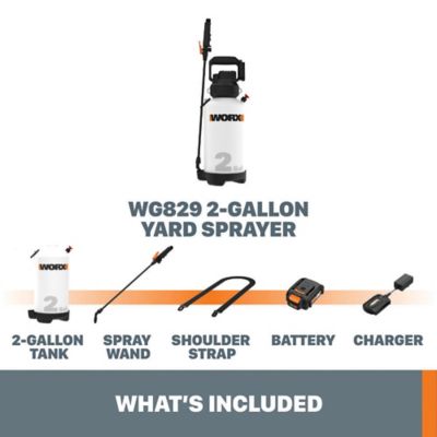 Image showing  2 gal. 20V Cordless Power Share Yard Sprayer, 26 PSI