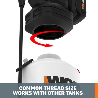 Image showing 5 th WORX 2 gal. 20V Cordless Power Share Yard Sprayer, 26 PSI