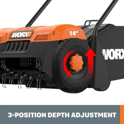 Image showing 7 th WORX 14 in. 12A Electric Dethatcher
