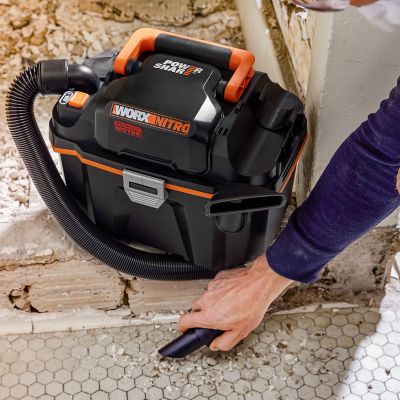 Image showing 7 th WORX 2.6 gal. Nitro 20V 3-in-1 Cordless Wet/Dry Vacuum
