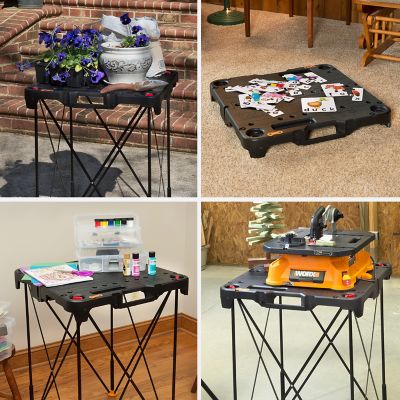 Image showing 7 th WORX 24 in. x 24 in. Sidekick Portable Work Table