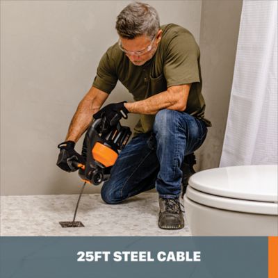 Image showing 5 th WORX 1/4 in. 20V Power Share Cordless Drain Auger