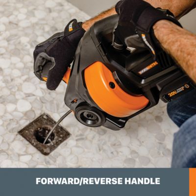 Image showing 6 th WORX 1/4 in. 20V Power Share Cordless Drain Auger