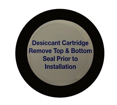 Image showing  Paint Booth Desiccant Drier System with Regulator and Gauge