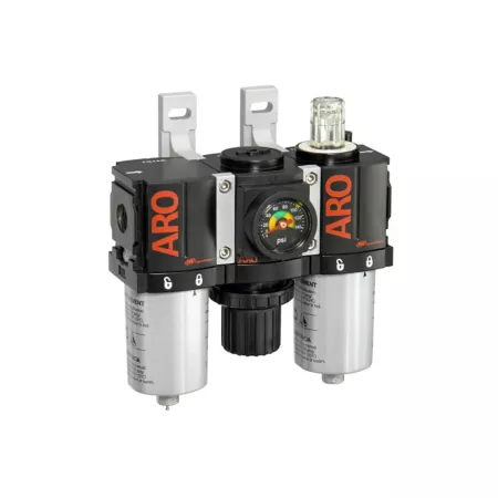 ARO 1000 series suit 3 pieces Air Compressor Filter Regulator and Lubricator with Gauge 1/4 in NPT Filters Regulators & Lubricators