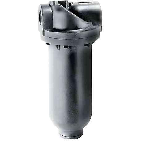 ARO Super-Duty Series Compressed Air Filter, 2 in. NPT, Auto Drain, Metal Bowl, 0.01 Microns, F35591-311