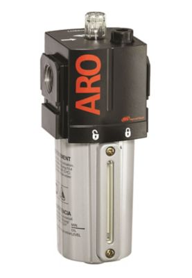 ARO 2000 Series Lubricator, 1/2 in. Metal Bowl with Sight Glass
