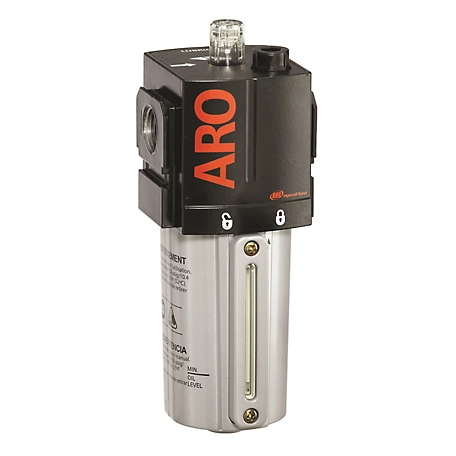 ARO 2000 Series Lubricator, 1/2 in. Metal Bowl with Sight Glass