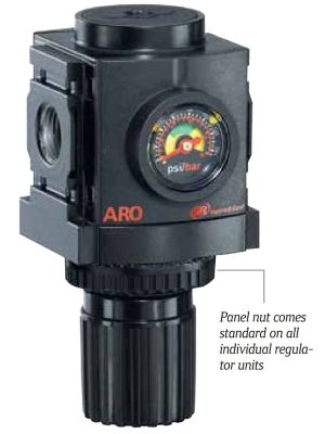 Image showing  1500 Series Air Line Compressor Regulator, 0-140 PSIG, Non-Relieving