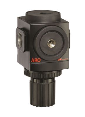 ARO 1500 Series Air Line Compressor Regulator, 1/4 in. NPT, Knob