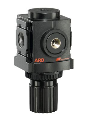 ARO 1500 Series Air Line Compressor Regulator, 3/8 in. NPT, 0-140 PSIG, Knob, R37231-100