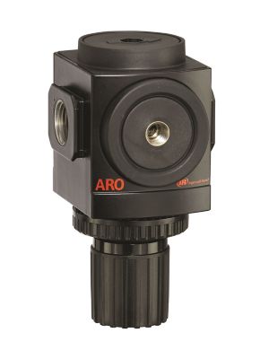 ARO 2000 Series Air Line Compressor Regulator, 1/2 in. NPT, 0-140 PSIG, Knob, Non-Relieving