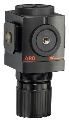 ARO 3000 Series Air Line Compressor Regulator with Gauge, 1 in. NPT