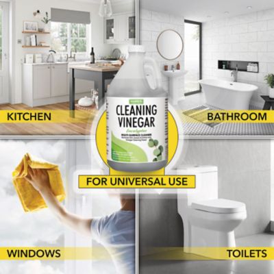 Image showing 5 th Harris 128 oz. Cleaning Vinegar Eucalyptus Scented Multi-Surface Cleaner
