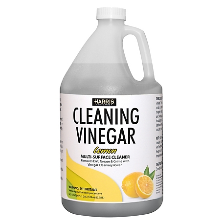 Harris Cleaning Vinegar Lemon Multi-Surface Cleaner, 128 oz.