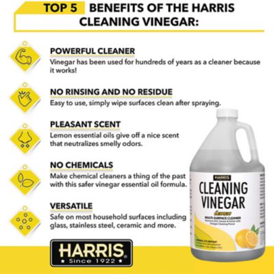 Image showing  128 oz. Cleaning Vinegar Lemon Scented Multi-Surface Cleaner