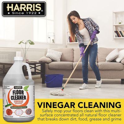 Image showing  1 gal. Orange Vinegar Floor Cleaner for Use on Hardwood, Laminate, Vinyl and Tile Floors