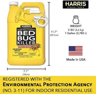 Image showing 5 th Harris 128 oz. Bed Bug Killer