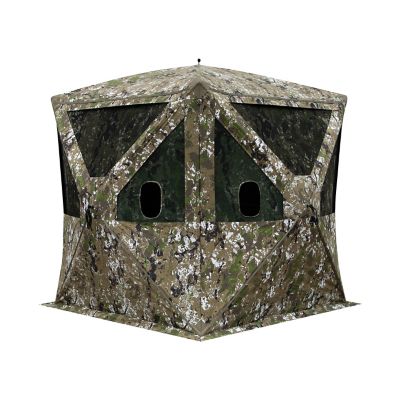 Barronett Blinds Big Cat Heavy-Duty, Portable Hunting Blind,3-Person, Crater Thrive, BCHD350CT