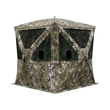 Barronett Blinds Heavy-Duty Portable Big Cat 3-Person Hunting Blind Crater Thrive Ground Blinds