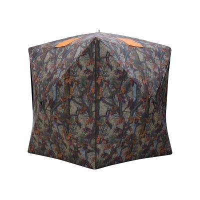Image showing  3-Person Tag Out Portable Hunting Blind, Pop-Up Hub Blind, Bloodtrail Woodland