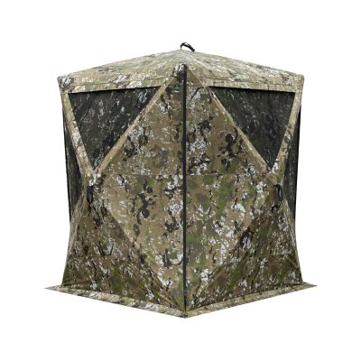 Image showing 1 th Barronett Blinds 2-Person Big Mike Portable Hunting Blind, Tall Hub Blind, Crater Thrive