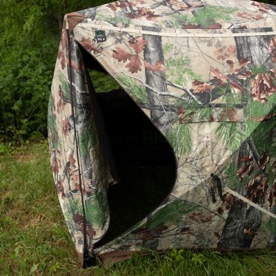 Waterproof Hunting Pop-up Tent  Window Ground Blind Camo Green Shower Dressing 