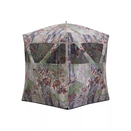 Barronett Blinds 2-Person Portable Radar Hunting Blind Pop-Up Blind Bloodtrail Backwoods Ground Blinds