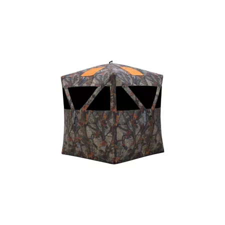 Barronett Blinds Road Runner 2-Person Portable Hunting Blind Pop-Up Blind Bloodtrail Woodland Ground Blinds