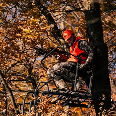 Image showing 1 th Rivers Edge Lockdown Wide 1-Man Ladder Stand
