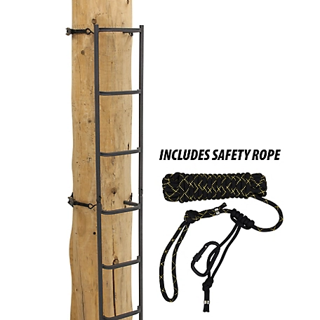 Rivers Edge Big Foot Tree Ladder with Safety Rope