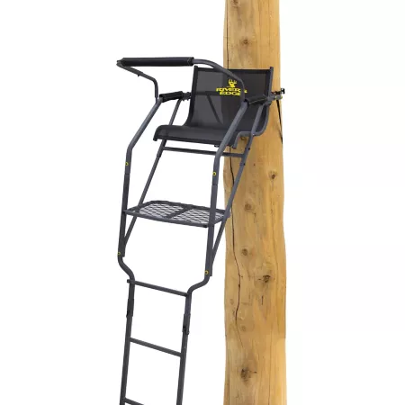 Rivers Edge 16' 9" 1 Person Wide Ladder Stand Ladder Tree Stands