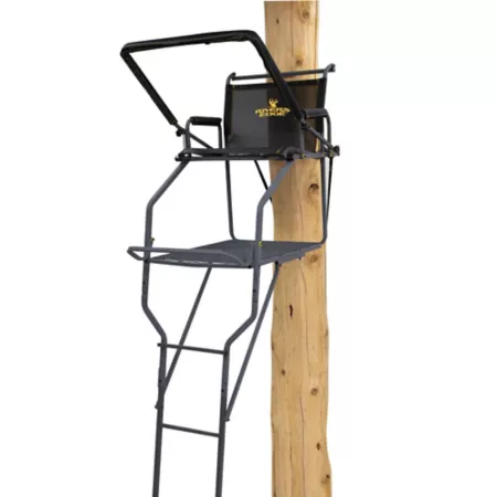 Rivers Edge Jumbo Jack 1-Person Ladder Rack 17' 1" Ladder Tree Stands