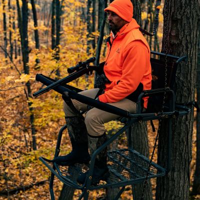 Image showing 6 th Rivers Edge 17 ft.1 in. 1-Person Jumbo Jack Ladder Stand