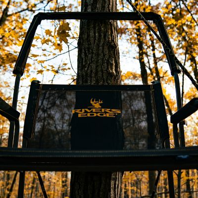 Image showing 8 th Rivers Edge 17 ft.1 in. 1-Person Jumbo Jack Ladder Stand
