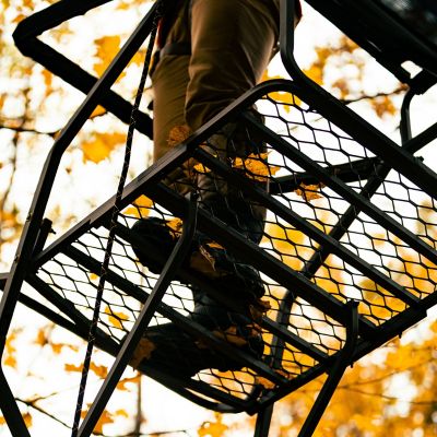 Image showing 9 th Rivers Edge 17 ft.1 in. 1-Person Jumbo Jack Ladder Stand