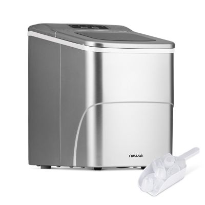 NewAir 26 lb. Ice/Day Lightweight Countertop Ice Maker, Intuitive Control, Large or Small Ice Size