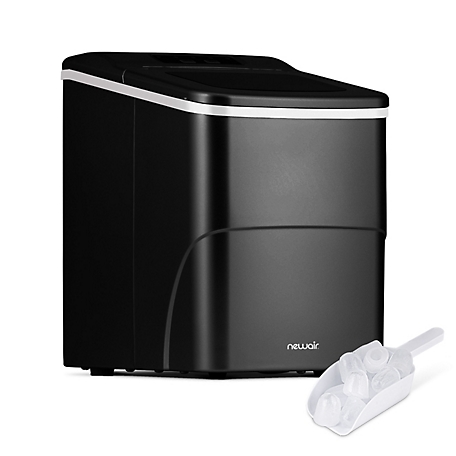 NewAir 26 lb. Ice/Day Countertop Portable Ice Maker, Intuitive Control, Large or Small Ice Size