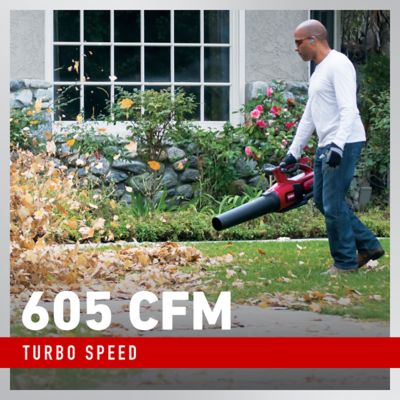 Image showing  60V MAX 605 CFM Brushless Leaf Blower - Battery Not Included