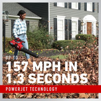 Image showing  60V MAX 605 CFM Brushless Leaf Blower - 4.0Ah Battery Included