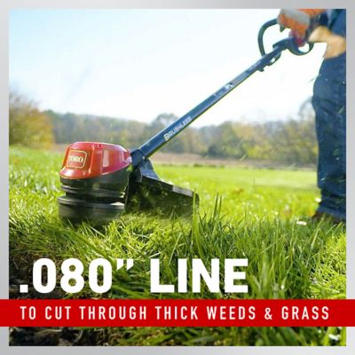 Image showing  60V MAX 15 in. Brushless String Trimmer - 2.0Ah Battery Included