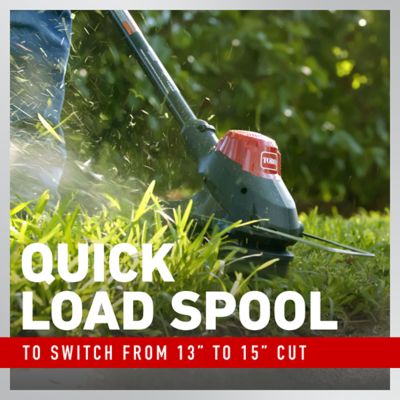 Image showing  60V MAX 15 in. Brushless String Trimmer - 2.0Ah Battery Included