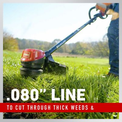Image showing  60V MAX 15 in. Brushless String Trimmer - Battery Not Included