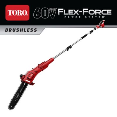 Toro 10 in. 60V Cordless Max Lithium-Ion Brushless Pole Saw - Tool Only