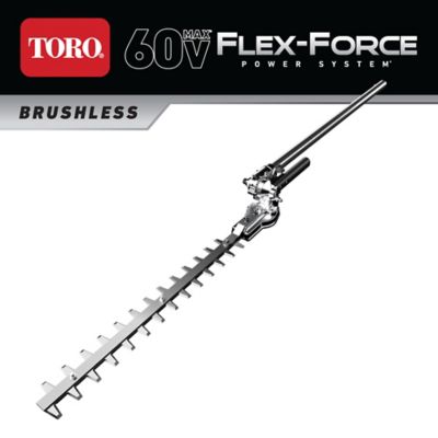 Toro Flex-Force Power System 60V Max Attachment Capable Hedge Trimmer (Bare Tool)