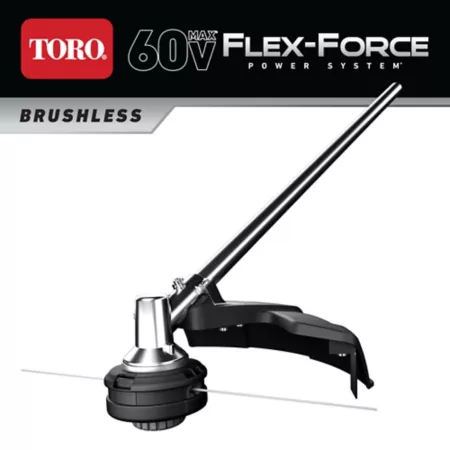 Toro 16 in 60V Max Cordless Hair Trimmer Flex-Force Power System Attachment Compatible String Trimmers